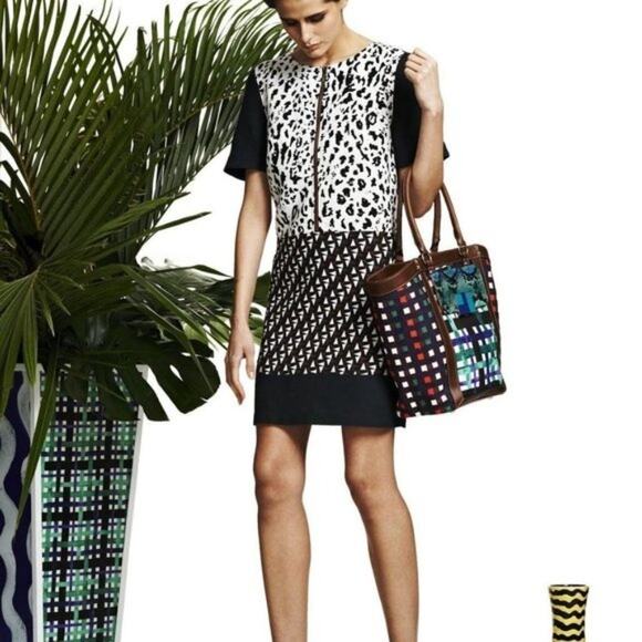 Duro Olowu Animal Confetti Triad Dress size Small - Picture 2 of 10